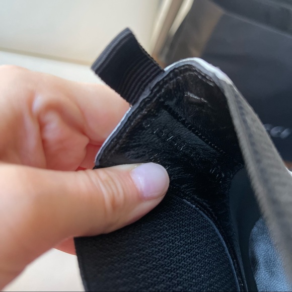 NEW Gucci Women's White & Black Matelassé Chelsea Boot 643958 DH7D0 G 38 US 8 - Picture 11 of 11